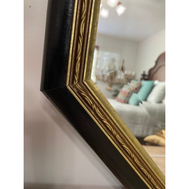 1970s-80s Large Beveled Octagonal Wall Mirror, Edward Art Products For Sale - Image 9 of 14