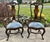 Wood Vtg. Set of Eight Carved Italian Provincail Dining Chairs in a Walnut Finish For Sale - Image 7 of 15