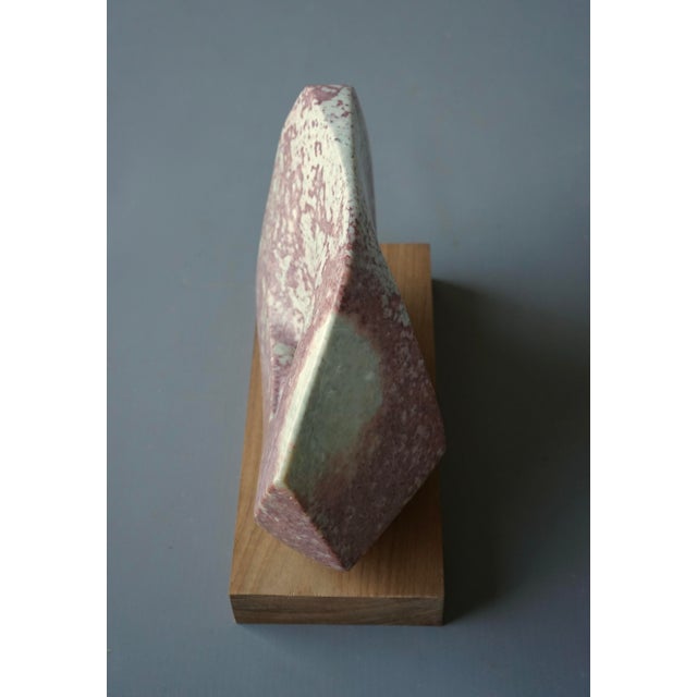 Abstract Stone Sculpture in the style of Barbara Hepworth, 1970s For Sale - Image 4 of 13