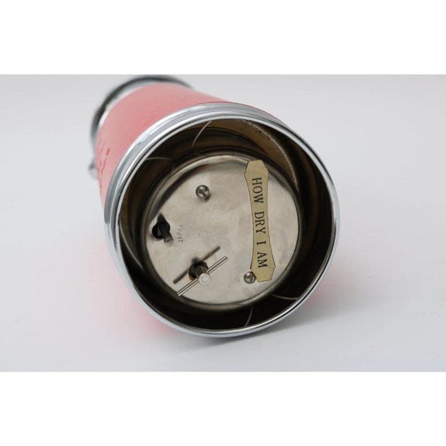 1950s Mid-Century Modern Musical Decanter Red Fire Extinguisher Form For Sale - Image 5 of 10