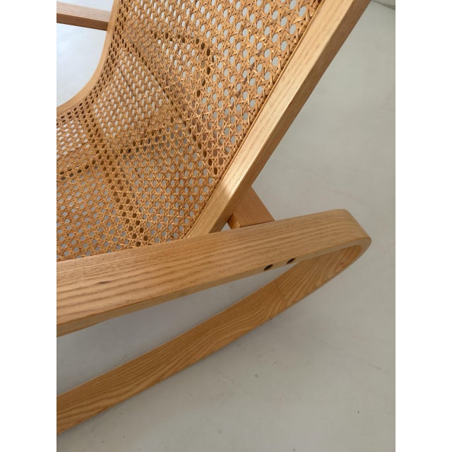 Wo Rocking Chair by Luigi Crassevig for Crassevig, 1970s For Sale - Image 6 of 7