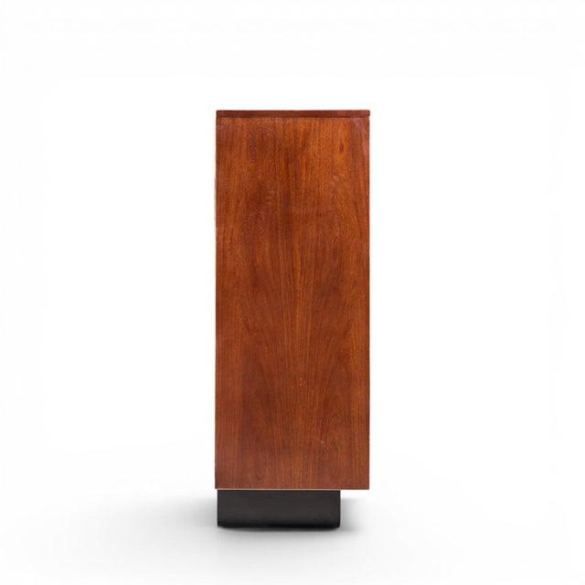 Witco Witco Style Pulaski Oceanic Mid Century Highboy Armoire For Sale - Image 4 of 8