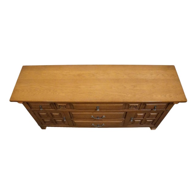 Unique Furniture Solid Southwestern Mediterranean 70" Buffet 5512 - American Fiesta Finish For Sale - Image 10 of 14