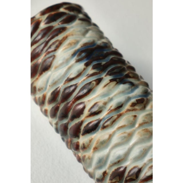 Scandinavian Modern Stoneware Vase attributed to Axel Salto for Royal Copenhagen, 1960s For Sale - Image 10 of 13