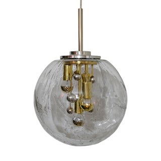 Large Sputnik Pendant Lamp from Doria Leuchten, 1970s For Sale