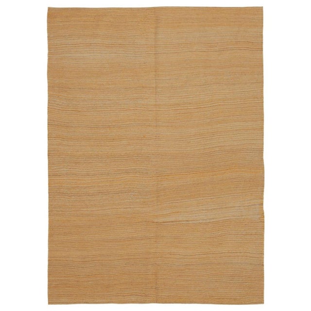 Textile Flat Weave Kilim Rug For Sale - Image 7 of 7