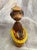 Mid Century Modern Teak Vintage Monkey With Beret Toothpick Holder For Sale - Image 10 of 12