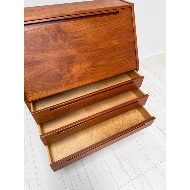 Vintage Danish Teak Secretary Desk from Tørring Møbelfabrik, 1960s For Sale - Image 11 of 15