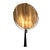 1950s Large Wall Sconce with Raw Wool Shade, 1950s For Sale - Image 5 of 9