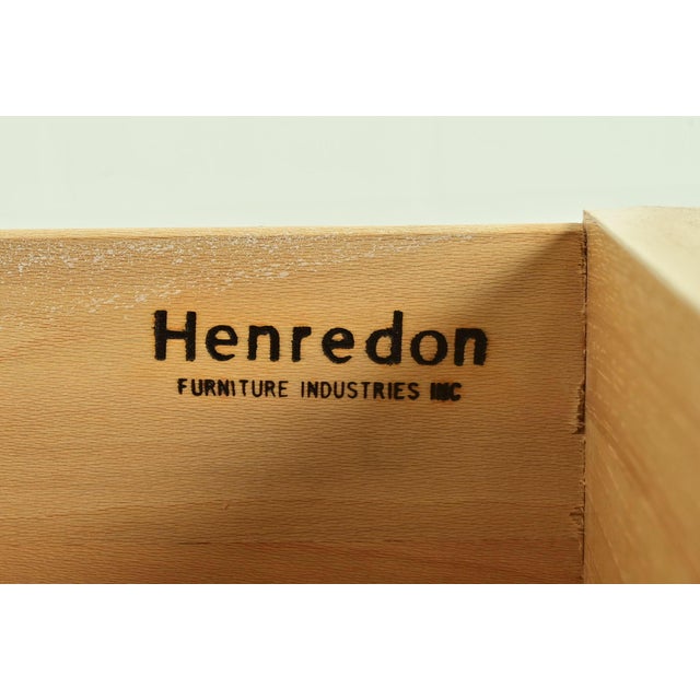 Wood Henredon French Rococo Louis XV Carved Oak and Silver Gilt Marble Top Commodes or Chests of Drawers, Pair For Sale - Image 7 of 16