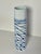 Gumps Vintage Gump's Blue & White Tall Ceramic Vase For Sale - Image 4 of 9