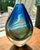 Stunning Vintage Glass Vase by Sven Palmqvist, 1950's crafted by the Kraka technique at Orrefors in the 1950s. A unique...