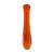 Mid-Century Modern Mid-20th Century Orange Art Glass Vase For Sale - Image 3 of 6