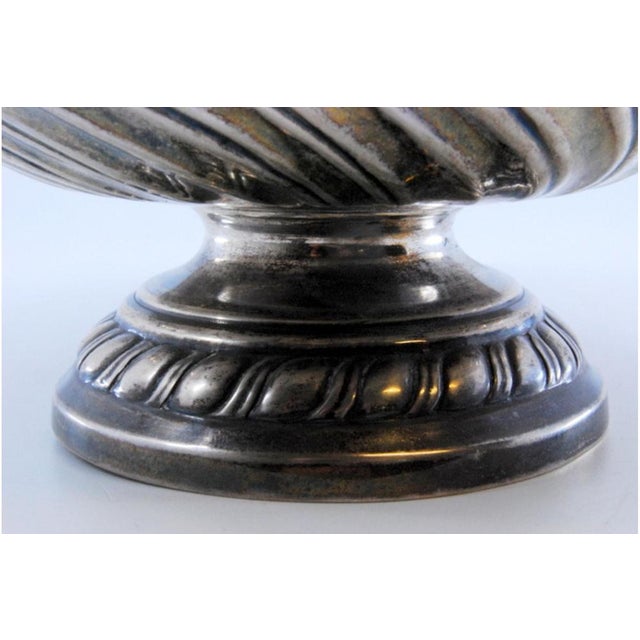 Silver Silver Bowl with Scrollwork For Sale - Image 8 of 10