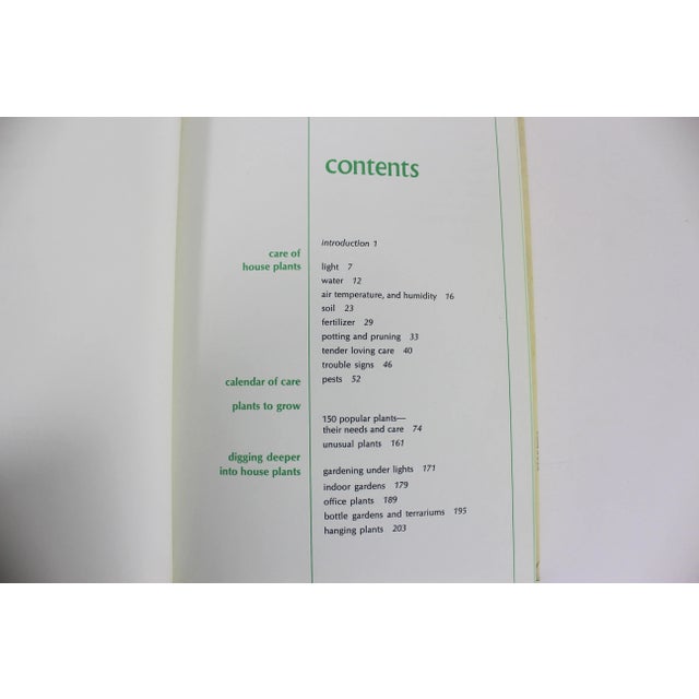 Cabin 1973 the New York Times Book of House Plants by Joan Lee Faust Book For Sale - Image 3 of 9