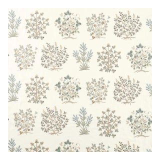 Sanderson Thyme Walk Fabric in Mineral/Parchment For Sale