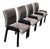 Set 4 Guido Faleschini Dilos Dining Chairs I4 Mariani Pace Collection For Sale
