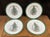 Christmas Tree Plates from Spode, Set of 4 For Sale - Image 5 of 5