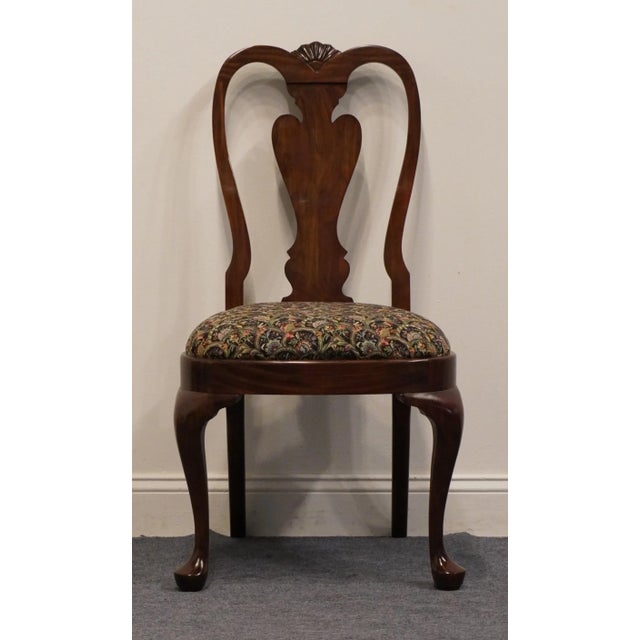 Harden Furniture Harden Furniture Solid Cherry Traditional Style Dining Side Chair For Sale - Image 4 of 12