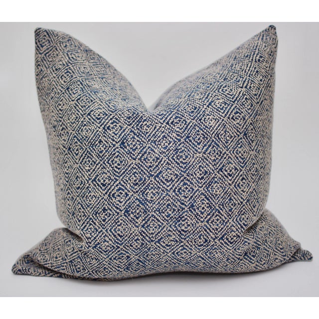 2020s Chivasso 24" Square Tribal Textured Pillow For Sale - Image 5 of 5