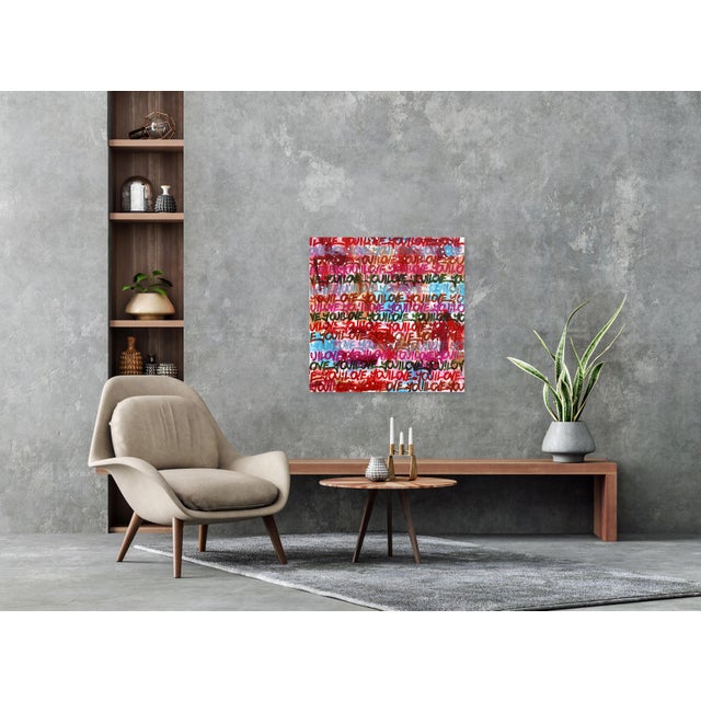 Los Angeles artist Amber Goldhammer paints dramatic abstract compositions in acrylic on canvas featuring energetic...