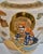 1920s Antique Pair of Japanese Satsuma Moriage Ceramic Vase For Sale - Image 5 of 17