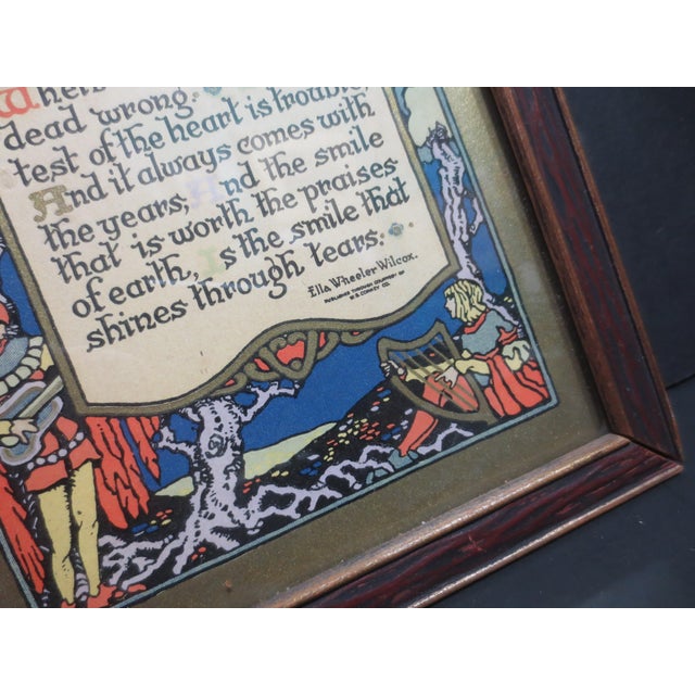 1920s Art Deco Art Print Called Worthwhile For Sale - Image 5 of 5