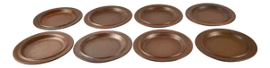 Model Ruska Dessert Plates by Ulla Procope for Arabia, 1970s, Set of 8