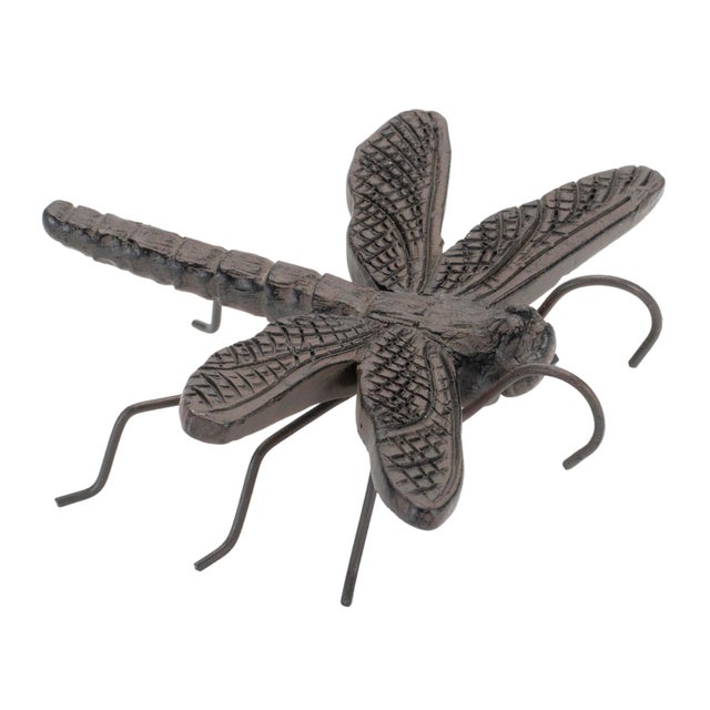 Contemporary Dragonfly and Butterfly Insect Pot Sitter (Set of 12) For Sale - Image 3 of 8