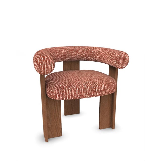 Contemporary Collector Modern Cassette Chair in Safire 0013 by Alter Ego For Sale - Image 3 of 7