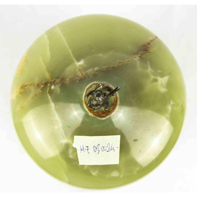 Vintage Nephrite and Metal Carillon, Asia, 1970s For Sale - Image 3 of 6