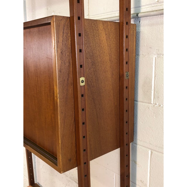 Vintage Danish Teak Room Divider Wall Unit Chairish