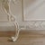 Console Table with Openwork Metal Frame and Scrollwork Ornamentation For Sale - Image 10 of 11