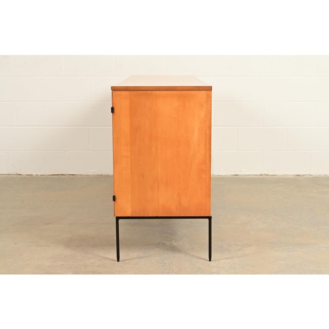 Paul McCobb Planner Group 20-Drawer Dresser or Credenza, Newly Refinished For Sale - Image 14 of 16