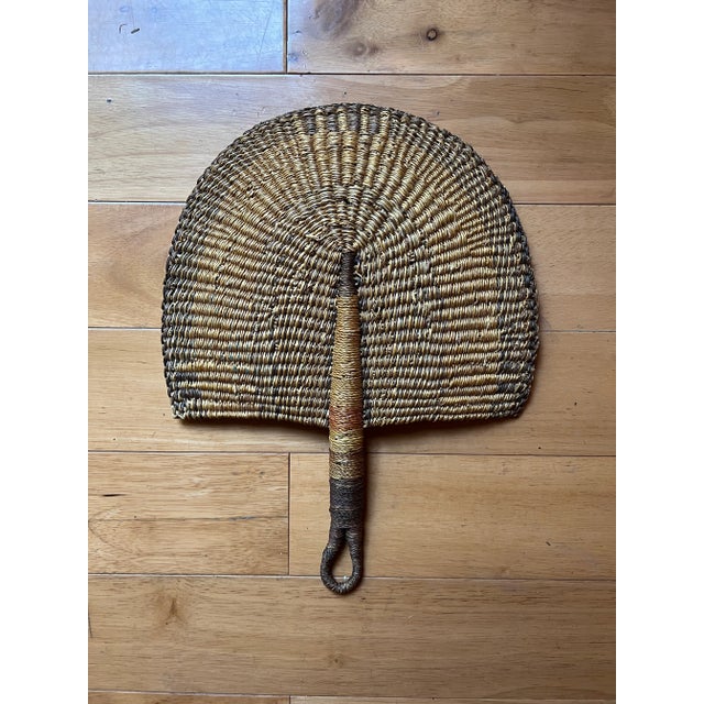1980s African Hand-Made Fan For Sale - Image 4 of 5