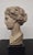 Hollywood Regency Global Views Greek Bust on Marble-Thalia Muse of Comedy For Sale - Image 3 of 8