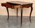 Wood French 19th Century Louis XV Marquetry Writing Table For Sale - Image 7 of 18