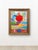 Bold vintage acrylic painting on canvas in ornate frame. I’m not signed. Painting size 30” x 40”
