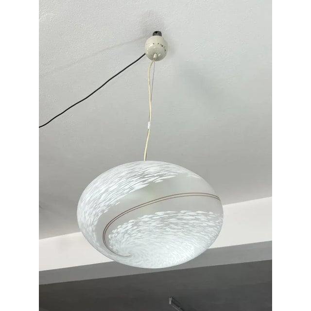 Murano Glass Suspension Lamp Model Giove, Italy, 1970s For Sale - Image 12 of 12