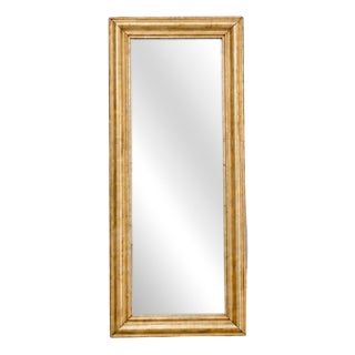 Vintage Rectangular Gilt Mirror, 1930 For Sale