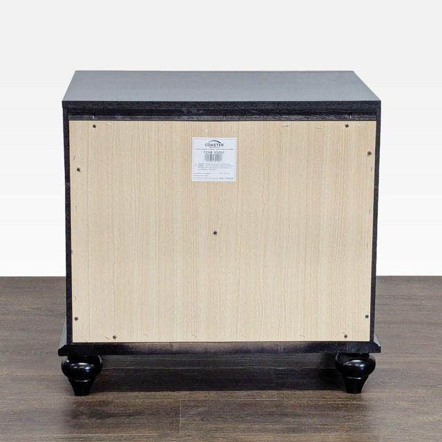 Coaster Barzini Two Drawer Nightstand With Metallic Acrylic Front For Sale In San Francisco - Image 6 of 10
