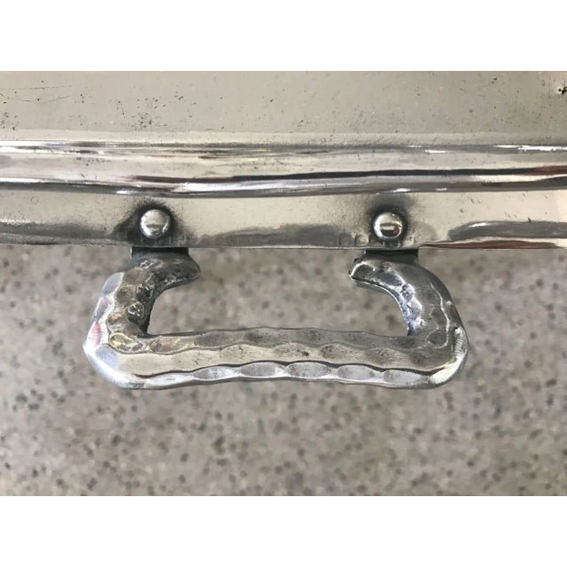 1940s 1940s Vintage Everlast Folding Aluminium Tray Table For Sale - Image 5 of 8