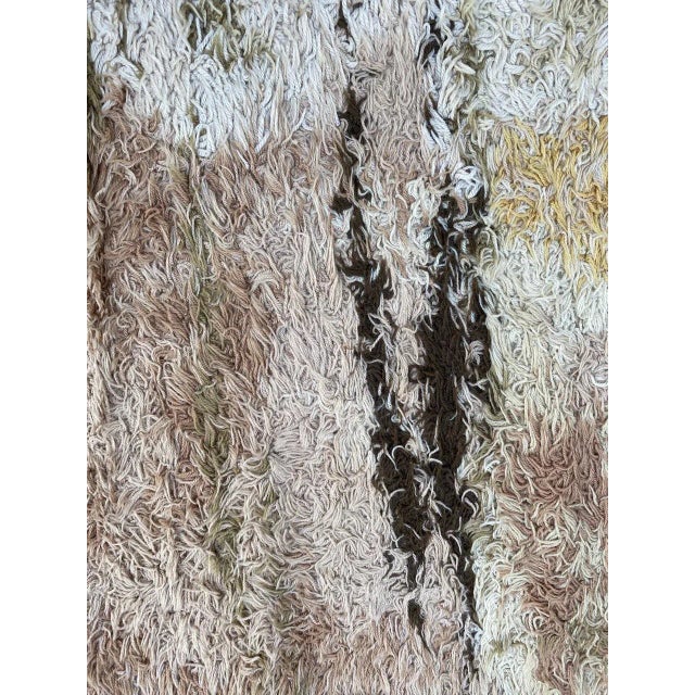 Textile Scandinavian Rug, 1970s For Sale - Image 7 of 18