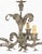 Hollywood Regency Hollywood Regency Foliate Form Tole Chandelier For Sale - Image 3 of 9