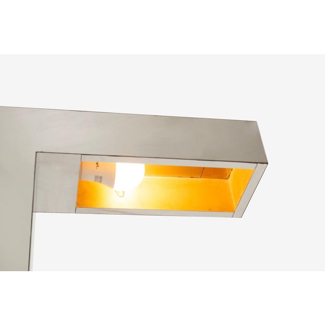 Milo Baughman for George Kovacs Chrome Floor Lamp 1976 For Sale - Image 11 of 13
