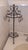 2010s Vintage-Style Ornate Scrollwork Black Jewelry Display Stand For Sale - Image 5 of 5