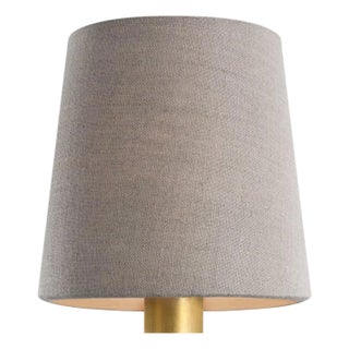 Visual Comfort Signature 5" Natural Linen Empire Shade For Sale