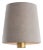 Visual Comfort Signature 5" Natural Linen Empire Shade For Sale