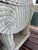 Vintage Whitewashed Wicker Elephant Garden Stools or Side Tables – A Pair For Sale - Image 9 of 12