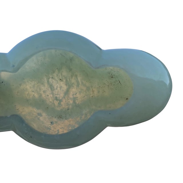 Early 20th Century Pair of Chinese Hardstone Jade-Colored Brush Washers For Sale - Image 13 of 13